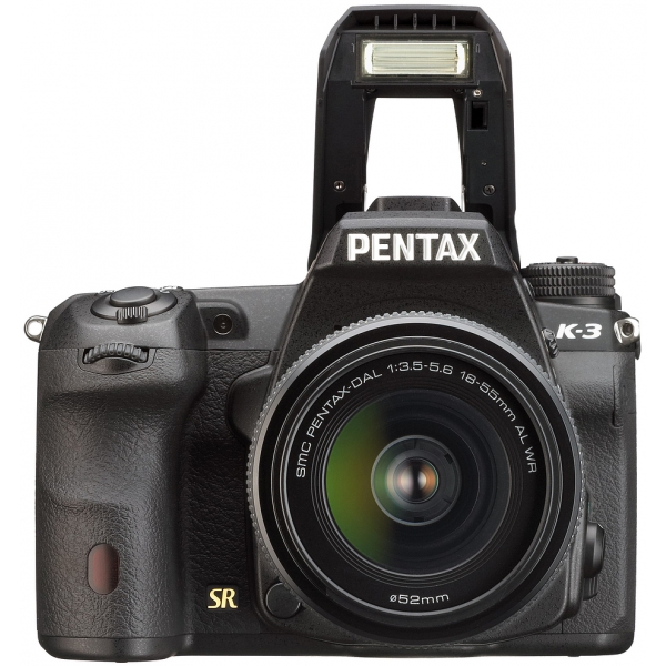 Pentax K-3 digitális fényképezőgép kit, smc DA-L 18-55 mm WR objektívvel 05