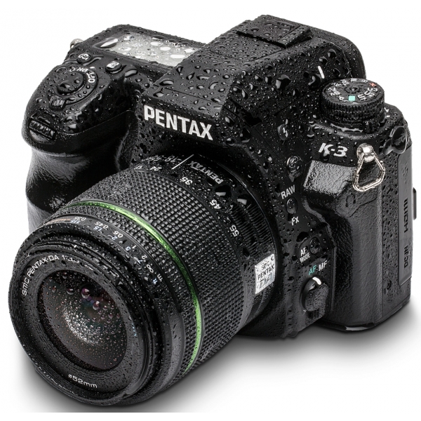 Pentax K-3 digitális fényképezőgép kit, smc DA-L 18-55 mm WR objektívvel 07