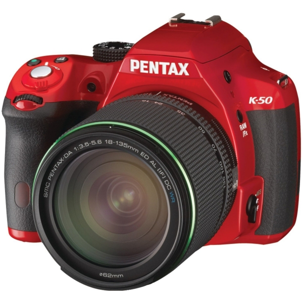 Pentax K-50 digitális fényképezőgép kit, smc DA 18-135 mm AL WR objektívvel 03