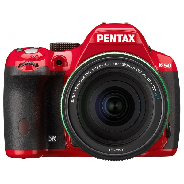 Pentax K-50 digitális fényképezőgép kit, smc DA 18-135 mm AL WR objektívvel 04
