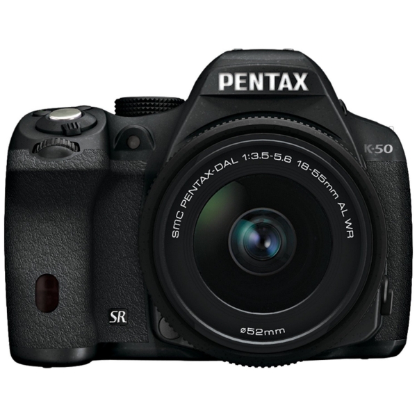 Pentax K-50 digitális fényképezőgép kit, smc DA-L 18-55 mm AL WR objektívvel 03
