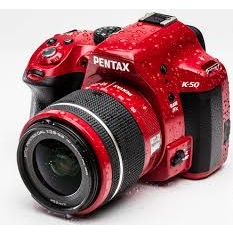 Pentax K-50 digitális fényképezőgép kit, smc DA-L 18-55 mm AL WR objektívvel 14