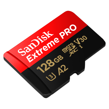 SanDisk Extreme Pro MicroSDXC 128 GB  memóriakártya + adapter, 200MB/s , A2 C10 V30 UHS-I U3 05