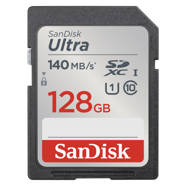 SanDisk SDXC Ultra memóriakártya 128 GB, Class 10, UHS-I, 140MB/sec. 03