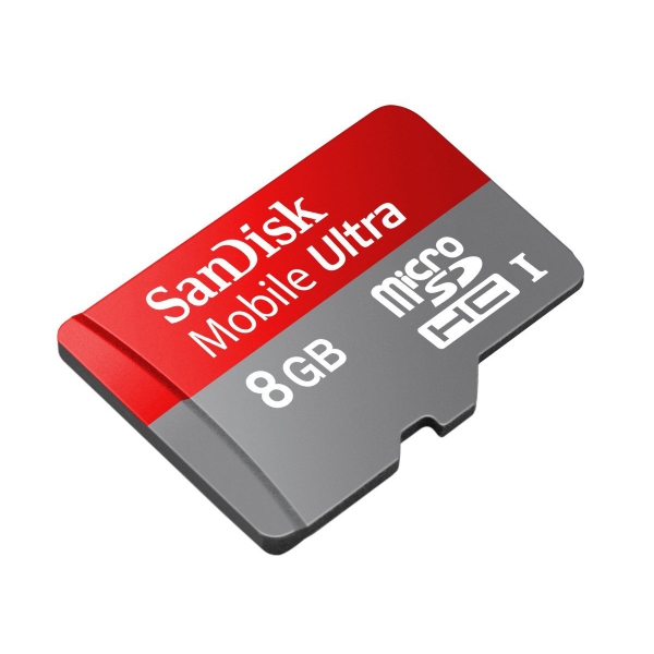 SanDisk Ultra MikroSDHC 8 GB memóriakártya és adapter 04