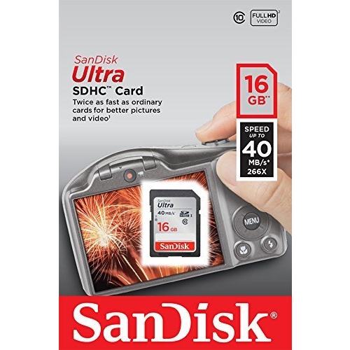 SanDisk Ultra SDHC 16 GB memóriakártya 05