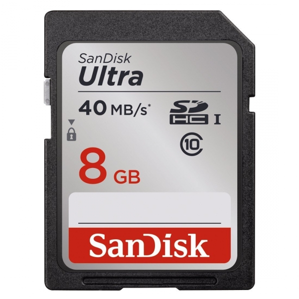 SanDisk Ultra SDHC 8 GB memóriakártya 03