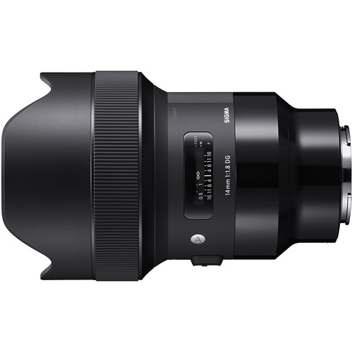 Sigma 14mm F1.8 DG HSM objektív, Sony fényképezőgépekhez 10