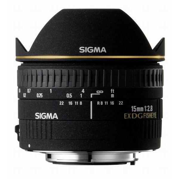 Sigma 15mm F2,8 EX DG Diagonal Fish-eye objektív Canon EOS fényképezőgépekhez 03