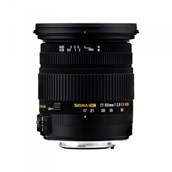 Sigma 17-50 mm F2.8 EX DC OS HSM objektív, Canon EOS fényképezőgépekhez 03