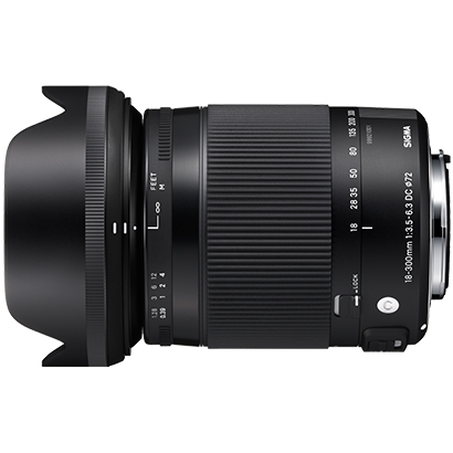 Sigma 18-300mm F3.5-6.3 DC MACRO OS HSM (C) objektív Canon EOS fényképezőgépekhez 03