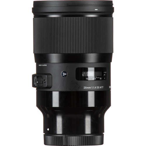 Sigma 28 mm F1.4 DG HSM objektív, Sony fényképezőgépekhez 06