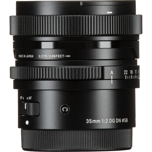 Sigma 35mm F2 DG DN Contemporary objektív Sony fényképezőgépekhez 03