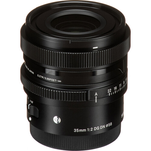 Sigma 35mm F2 DG DN Contemporary objektív Sony fényképezőgépekhez 11