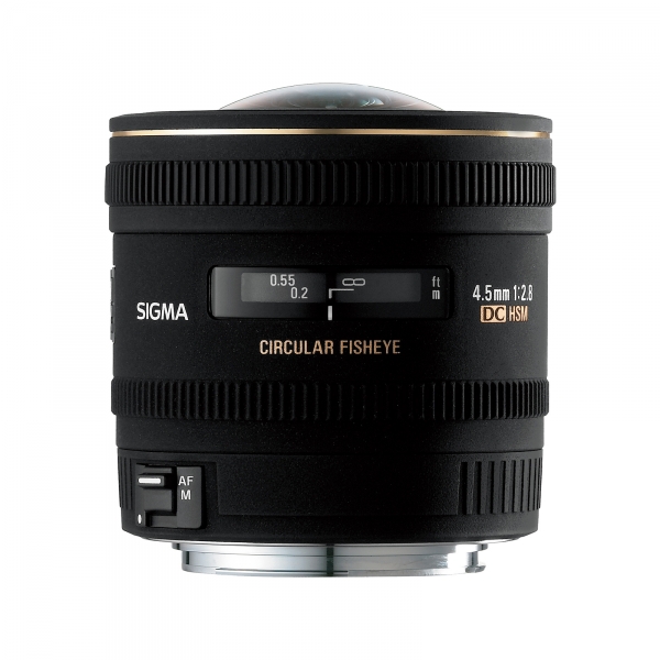 Sigma 4,5mm F2,8 EX DC Circular Fisheye HSM objektív, Canon EOS fényképezőgépekhez 03
