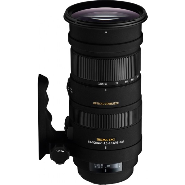 Sigma 50-500 F4.5-6.3 APO DG OS HSM objektív Nikon DSLR fényképezőgépekhez 03