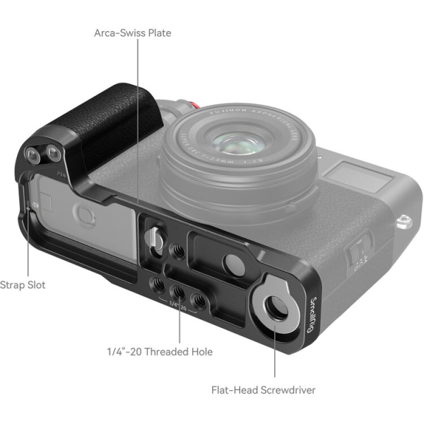 SmallRig L-Shape Grip - Fujifilm X100VI / X100V (fekete) 06