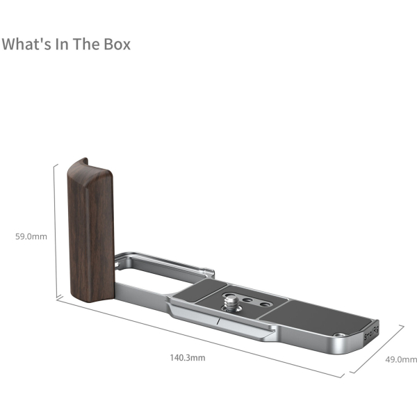 SmallRig L-Shaped Mount Plate fa markolattal - OM System OM-3 05