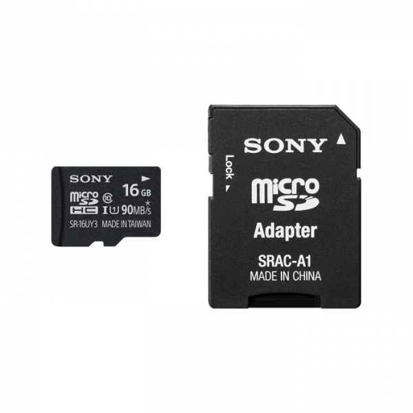 Sony microSD 16 GB Class 10 memóriakártya, adapterrel 03