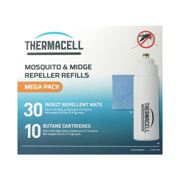 Thermacell utántöltő Mega-Pack (120 órás védelem - 10db patron, 30db 4 órás lapka 03