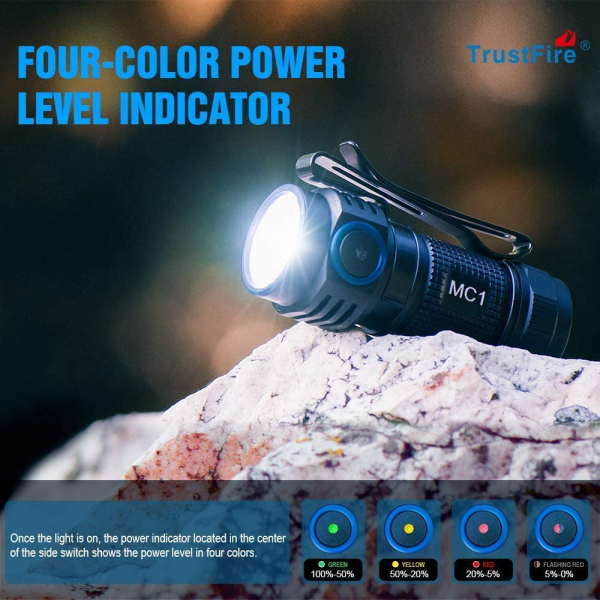 TrustFire MC1 LED lámpa 06