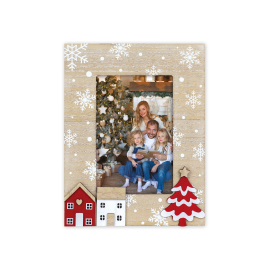 Karácsonyi képkeret 10x15cm - Agordo