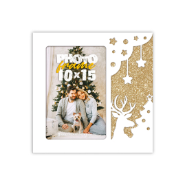 Karácsonyi képkeret 10x15cm - Berna