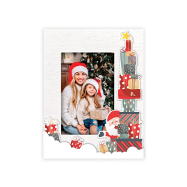 Karácsonyi képkeret 10x15cm - Brunico