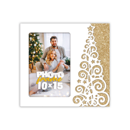Karácsonyi képkeret 10x15cm - Lugano