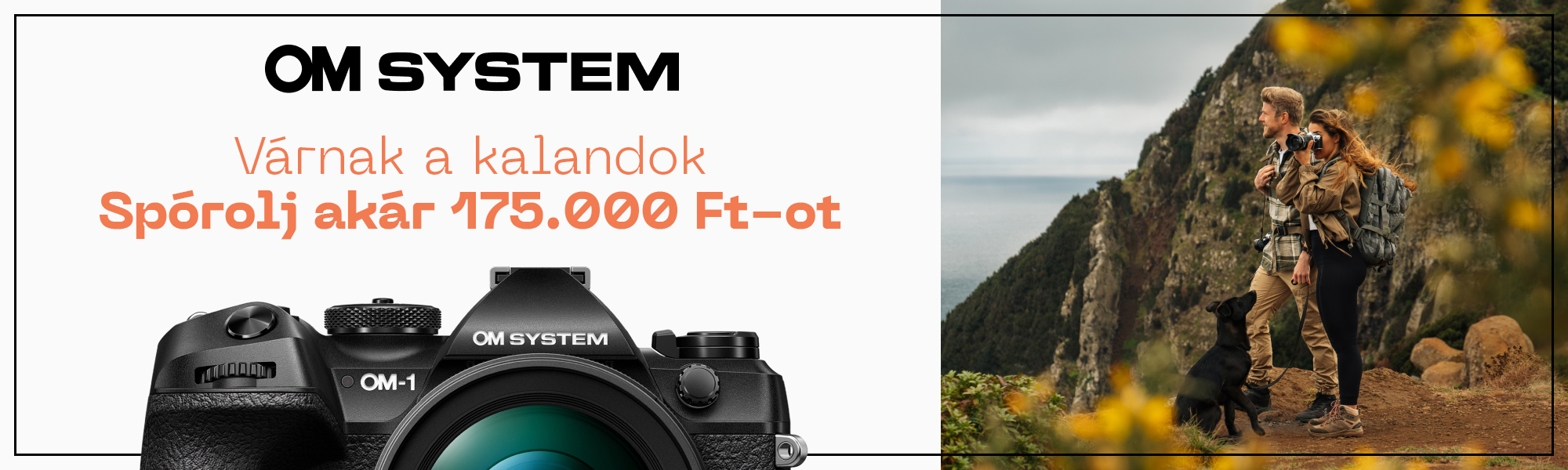 OM System Tavaszi Kaland Cashback akció