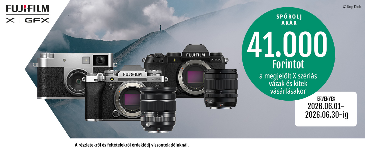 Fujifilm X - Nyári akció